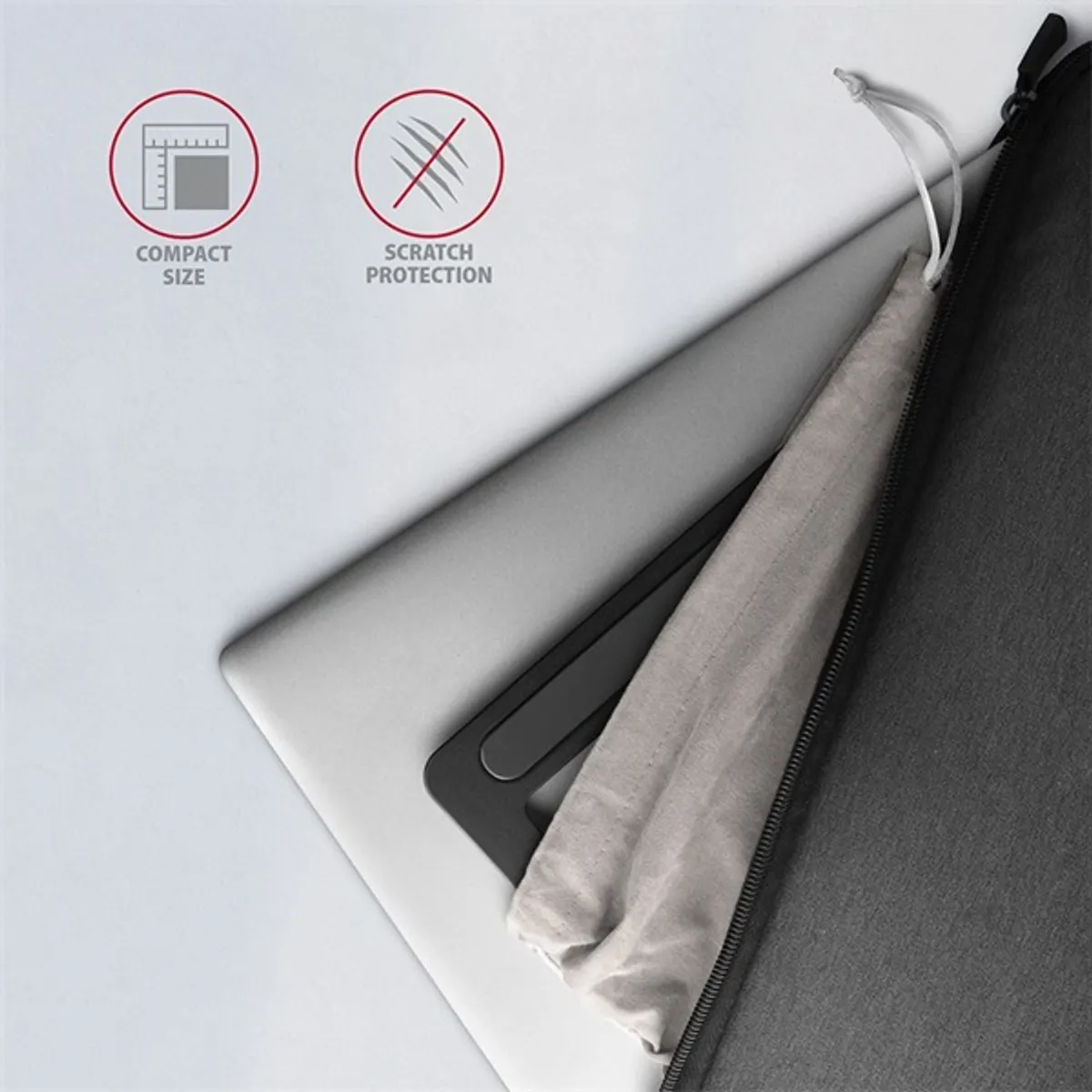 Axagon STND-L notebook állvány 10"-16" alumínium, négy állítható pozíció, 90-113 mm, csúszásmentes bevonat #4