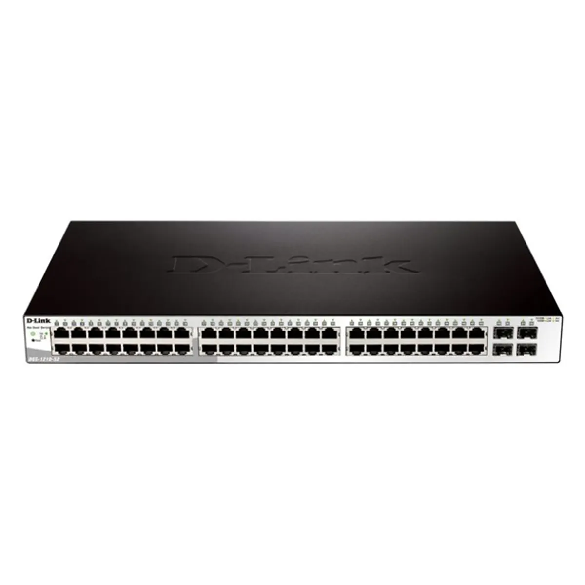 DLINK DGS-1210-52/E DGS-1210-52/E 52-portos, 4x SFP, Layer 2, 1Gb fiber, rack-be szerelhető, menedzselhető #1