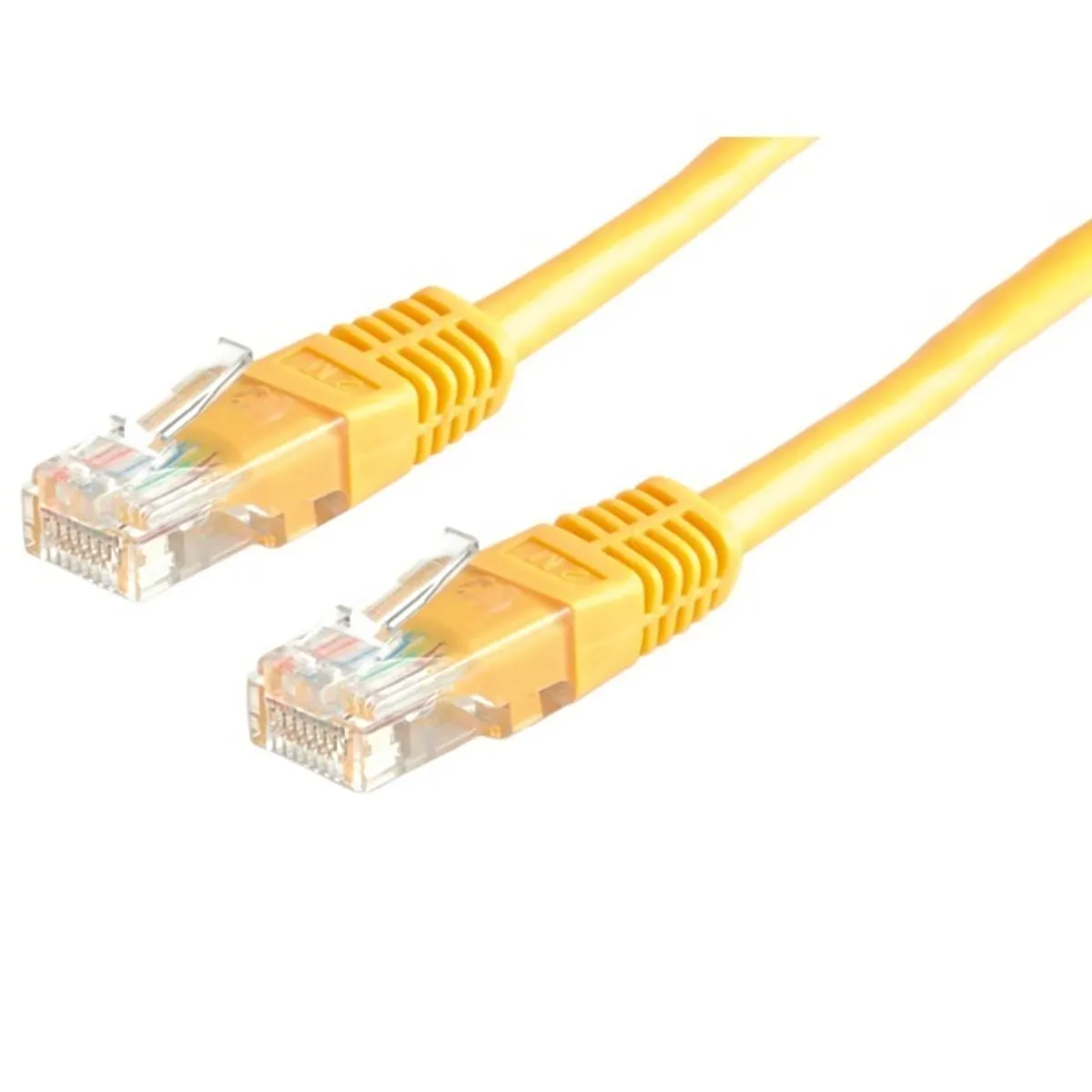 ROLINE 21.15.0562 Patch kábel 5 m sárga RJ45 RJ45 CAT5e UTP #1