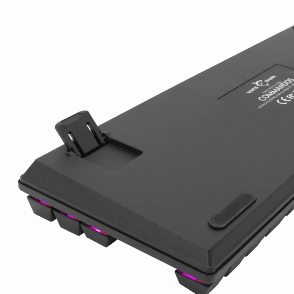 WHITESHARK GK-2106B/BL-HU Commandos mechanikus kék kapcsoló gamer billentyűzet fekete HU USB 2.0 tenkeyless RGB 12 üzemmód #6