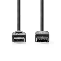 NEDIS CCGL61010BK30 fekete kábel #1