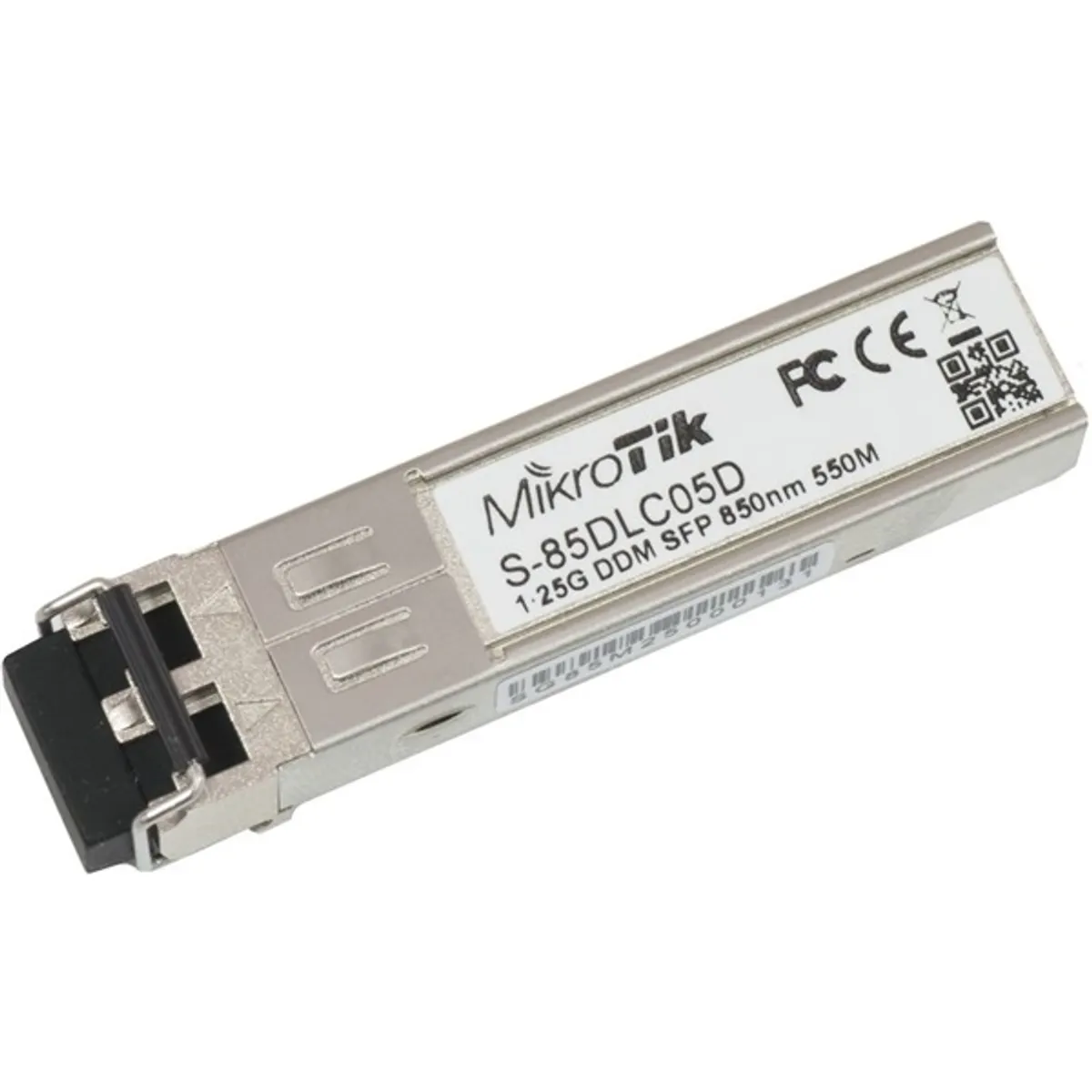 MikroTik S-85DLC05D SFP modul 1 portos 1,25G 550m 850nm duplex LC csatlakozóval #1