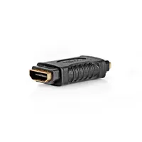 NEDIS cvgb34900bk HDMI toldó adapter aranyozott csatlakozók fekete egyenes #4