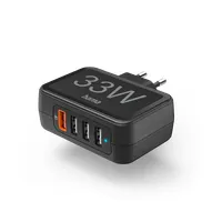 Hama 00201629 hálózati töltő 4-port PD QC 33W 1xQC3.0 3xUSB-A