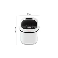 TEFAL PF210138 Pain Doré kenyérsütőgép 12 program 1 kg 720 W 3 súlybeállítás 15 órás késleltetett indítás fehér #6