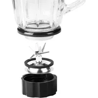 Sencor SBL 4371 turmixgép 600 W 1,5 L üvegkehely 2 sebességfokozat pulzáló jégtörő rozsdamentes pengék #4
