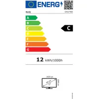 BenQ 9H.LNPLB.QBE monitor 27" IPS 1080p 16:9 144 Hz HDMI DisplayPort USB-C VESA 100x100 300 lumen 5 ms beépített hangszóró #8