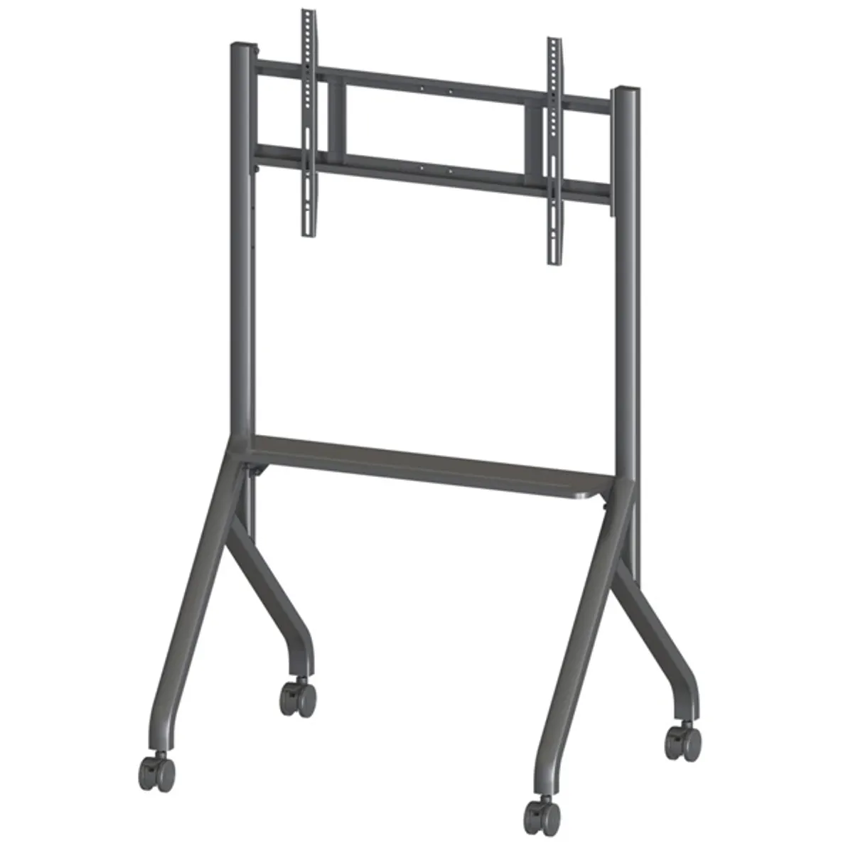 TECHLY ICA-TR53LB gurulós padlóállvány 65-100" fekete kijelzőhöz #1