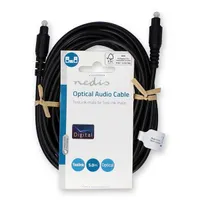 Nedis CAGL25000BK50 TosLink optikai audió kábel 5 m fekete #3