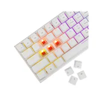 WHITESHARK WS GK-002211V2-W-R-US mechanikus USB 2.0 vezetékes US kiosztás háttérvilágítás #4