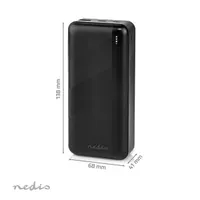 NEDIS UPBKPD30000BK fejhallgató-erősítő fekete #4