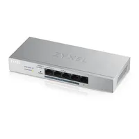 ZYXEL GS1200-5HPV2-EU0101F GS1200-5HPV2 webes felülettel menedzselt PoE+ switch 5 port 1Gb Fiber 60W PoE 10 Gbps