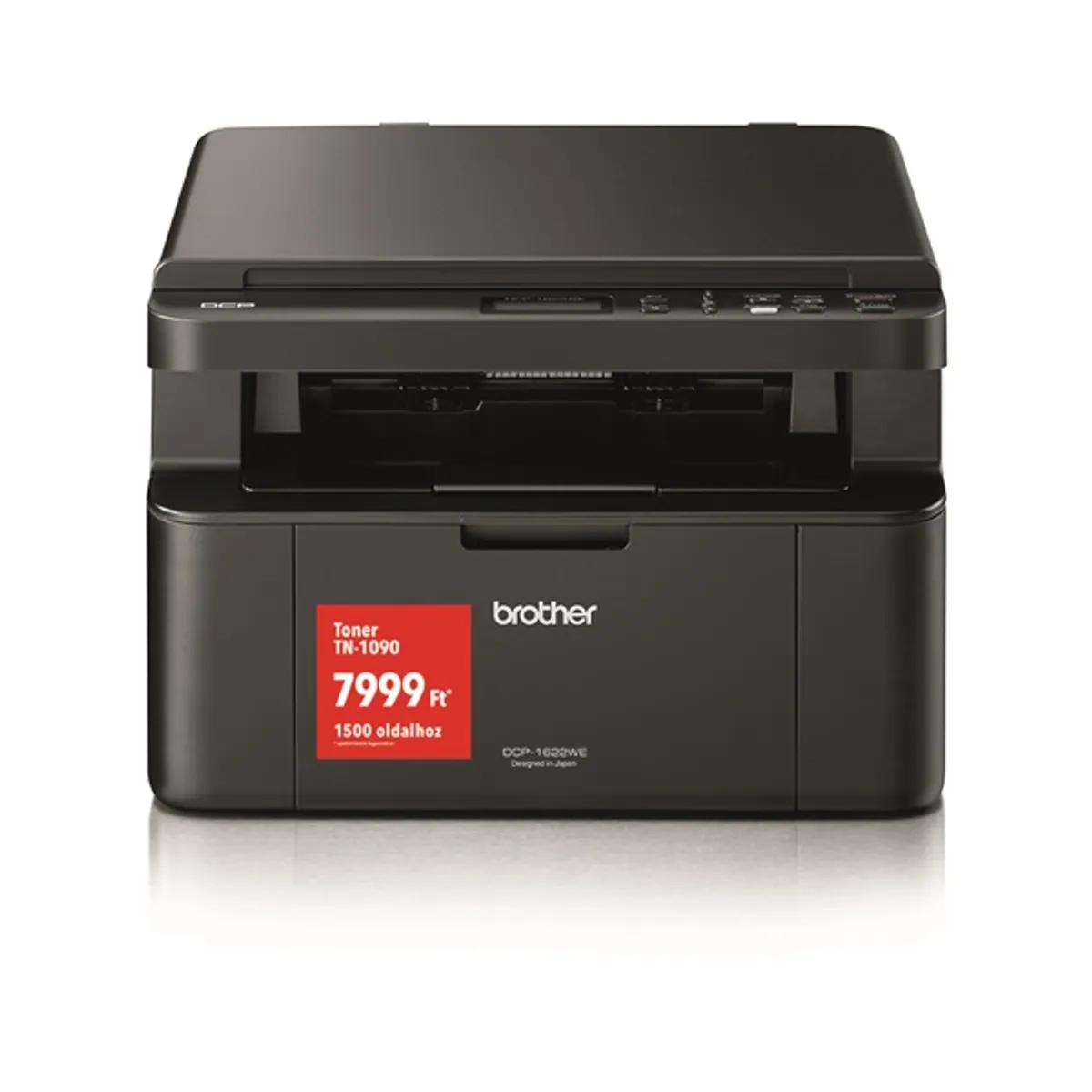 BROTHER DCP1622WEYJ1 DCP1622WE Monokróm lézer multifunkciós nyomtató, másoló, szkenner, 20 oldal/perc, 2400x600 dpi, Vezeték nélküli USB 2.0, A4 #1