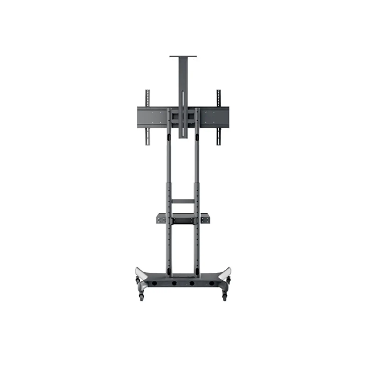 MULTIBRACKETS 7350073734627 M Public Floorstand Basic 180 55-80" polc és kamera tartó max VESA 800x500 90 kg állítható fekete #4