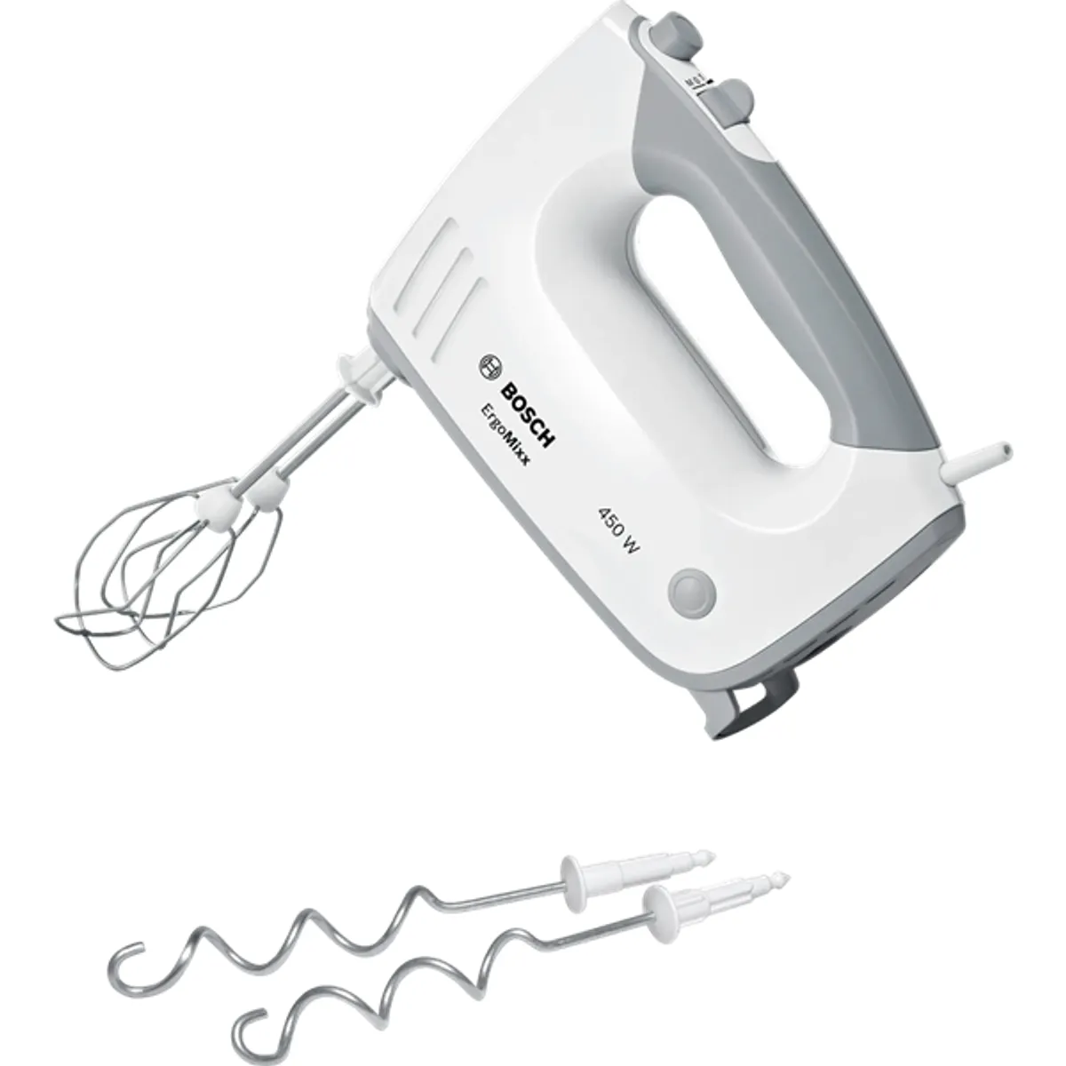 Bosch MFQ36400 ErgoMixx kézi mixer 450 W 5 fokozat pillanatkapcsoló dagasztó- és habbetét #1