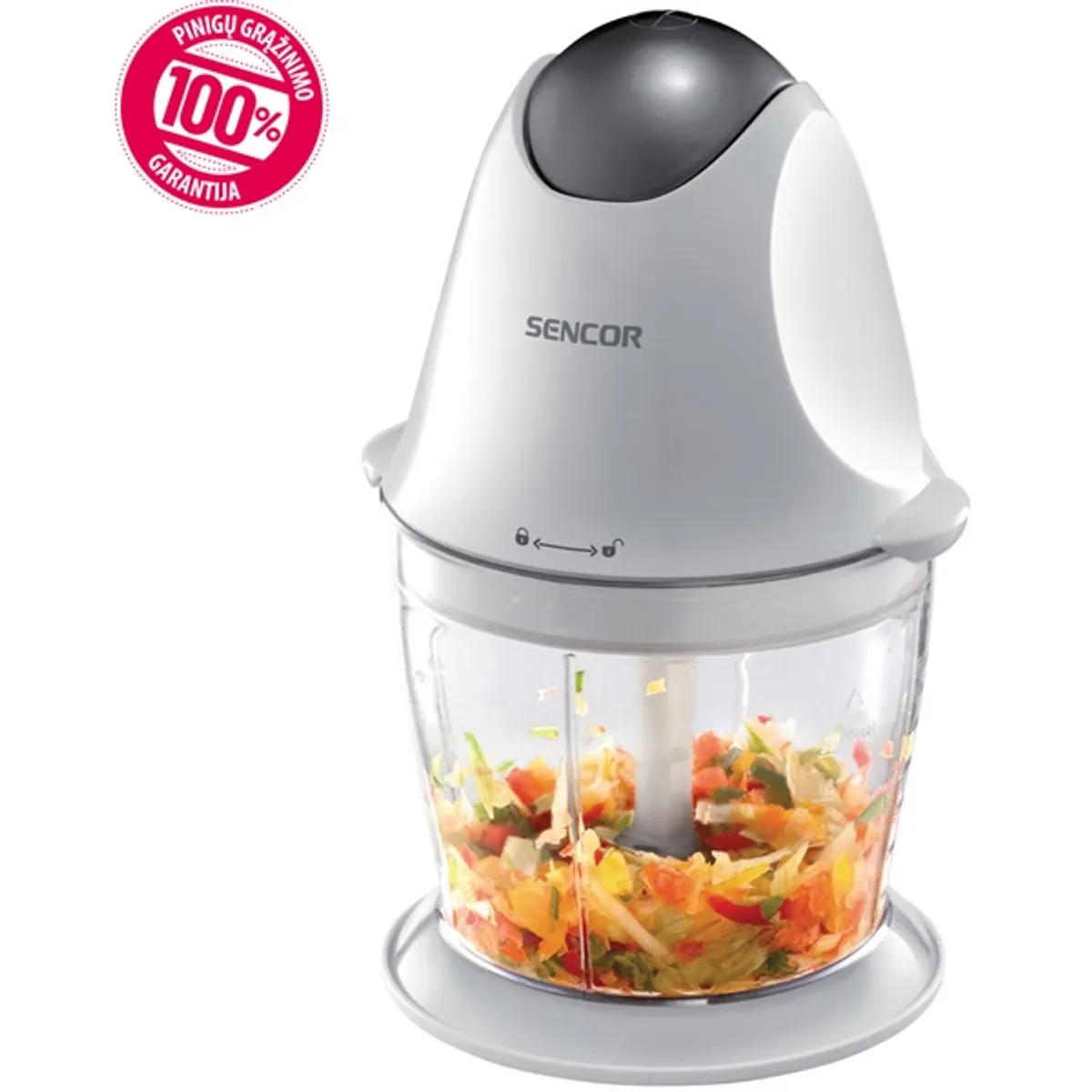 SENCOR SHB 4310 aprító rozsdamentes acél vágókés 300 W 650 ml fehér #2