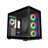 Cooler Master E600-KGNN-S02 E600 Nincs táp Fekete Alsó: 3x 120mm ARGB visszafordított Hátul: 1x 120mm ARGB Oldalsó rögzítés: 3x 120mm ARGB visszafordított