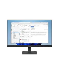 LENOVO-COM 64B5KAT1EU monitor 23,8" IPS 1920x1080 100Hz HDMI 1.4 VGA D-Sub Beépített tápegység VESA 100x100 fekete #1