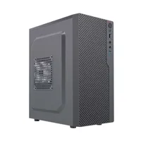 AKYGA AK36BK Micro ATX ház táp nélkül 3 belső meghajtóhely max 250 mm GPU hossz előlapi USB 2.0, USB 3.0, mikrofon, hangszóró fekete