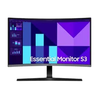 SMG MON LS27D390GAUXEN monitor 27" VA 1080p 100 Hz HDR ívelt HDMI DisplayPort D-Sub fali 75x75