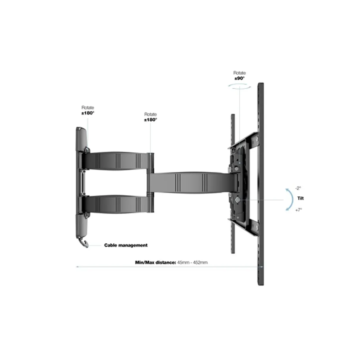 MULTIBRACKETS 7350022734234 falitartó 400x400mm VESA #7