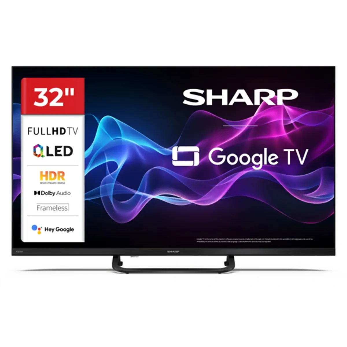 Sharp 32HF3865E monitor 32" fhd 1920x1080 60hz hdmi 3 okostv dvb-tc-s2 vesa 100x100 #1