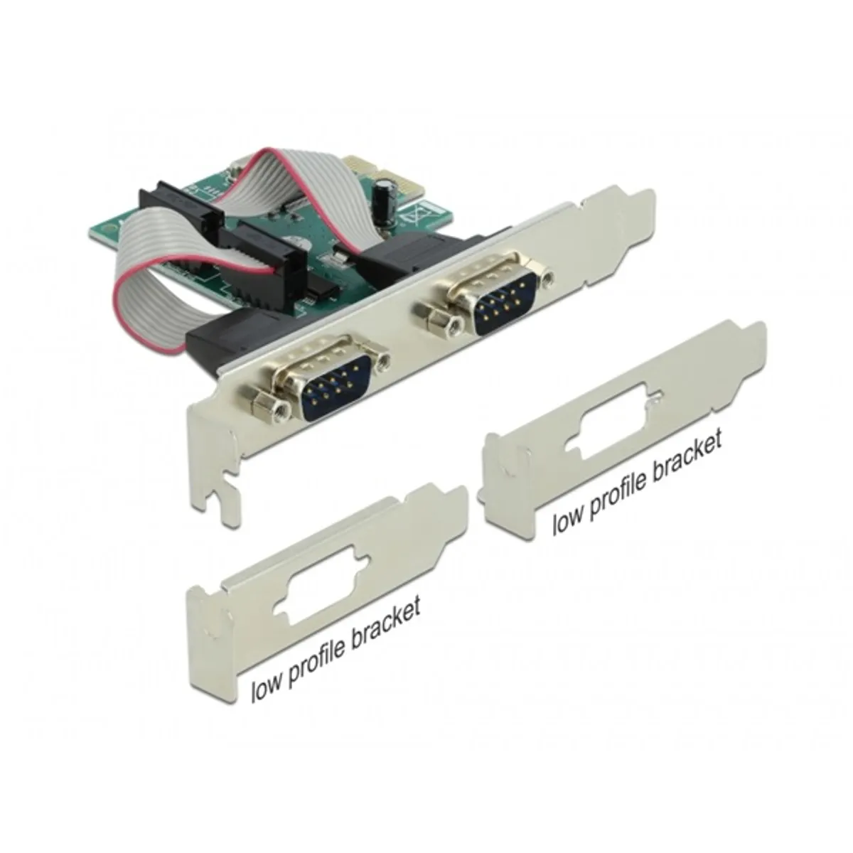 Delock 90007 2x RS-232 soros PCIe x1 bővítő #1