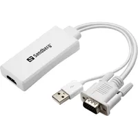 Sandberg 508-78 VGA audio to HDMI konverter HDMI 1.4 1080p
