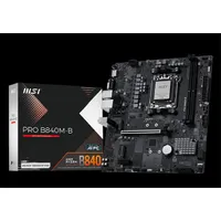 MSI PCC PRO B840M-B ATX AM5 PCIe x16 M.2 DDR5 128 GB 4x memória HDMI D-Sub LAN 2,5 Gbps SATA4