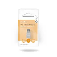 Nedis CCGB60925GY usb A - usb C adapter, usb 3.2 gen 1, 5 gbps