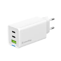 ColorWay CW-CHS058PD-WT GaN Mini 65W PD PPS 2x USB-C 1x USB-A töltő fehér #3