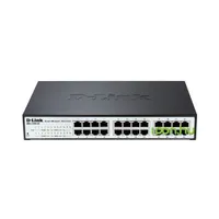 DLINK DGS-1100-24PV2/E DGS-1100-24PV2 24 portos 1Gb fiber PoE Web menedzselt 48 Gbps