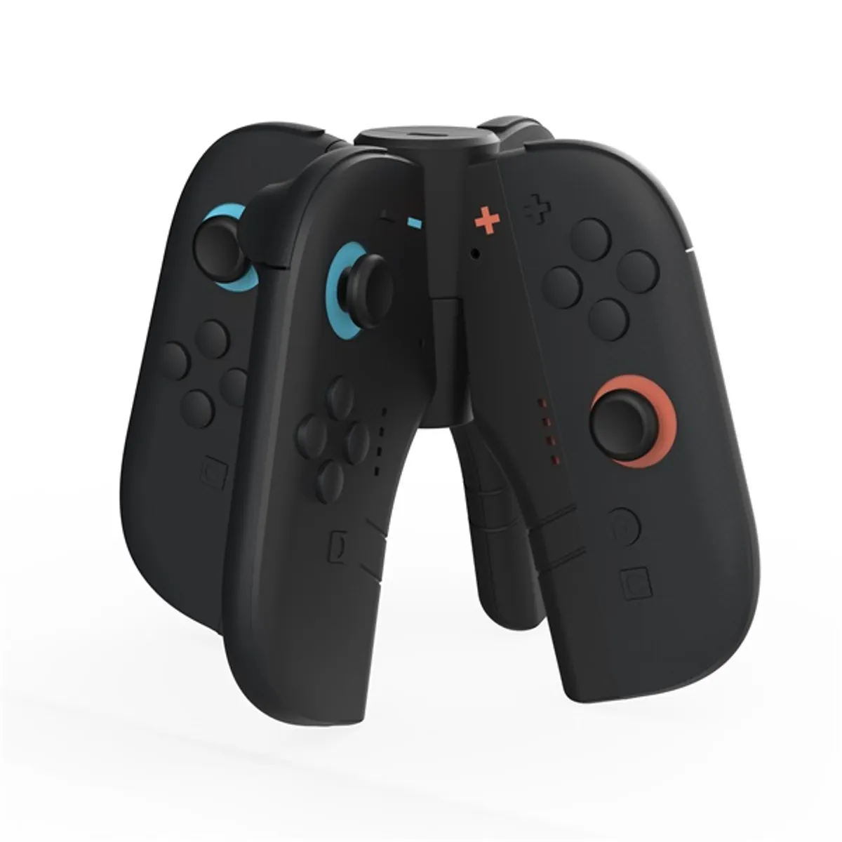 Hyperkin M07725 UltraBeam II Joy-Con töltőmarkolat 4 Joy-Con töltés projektoros logó fekete Nintendo Switch #2