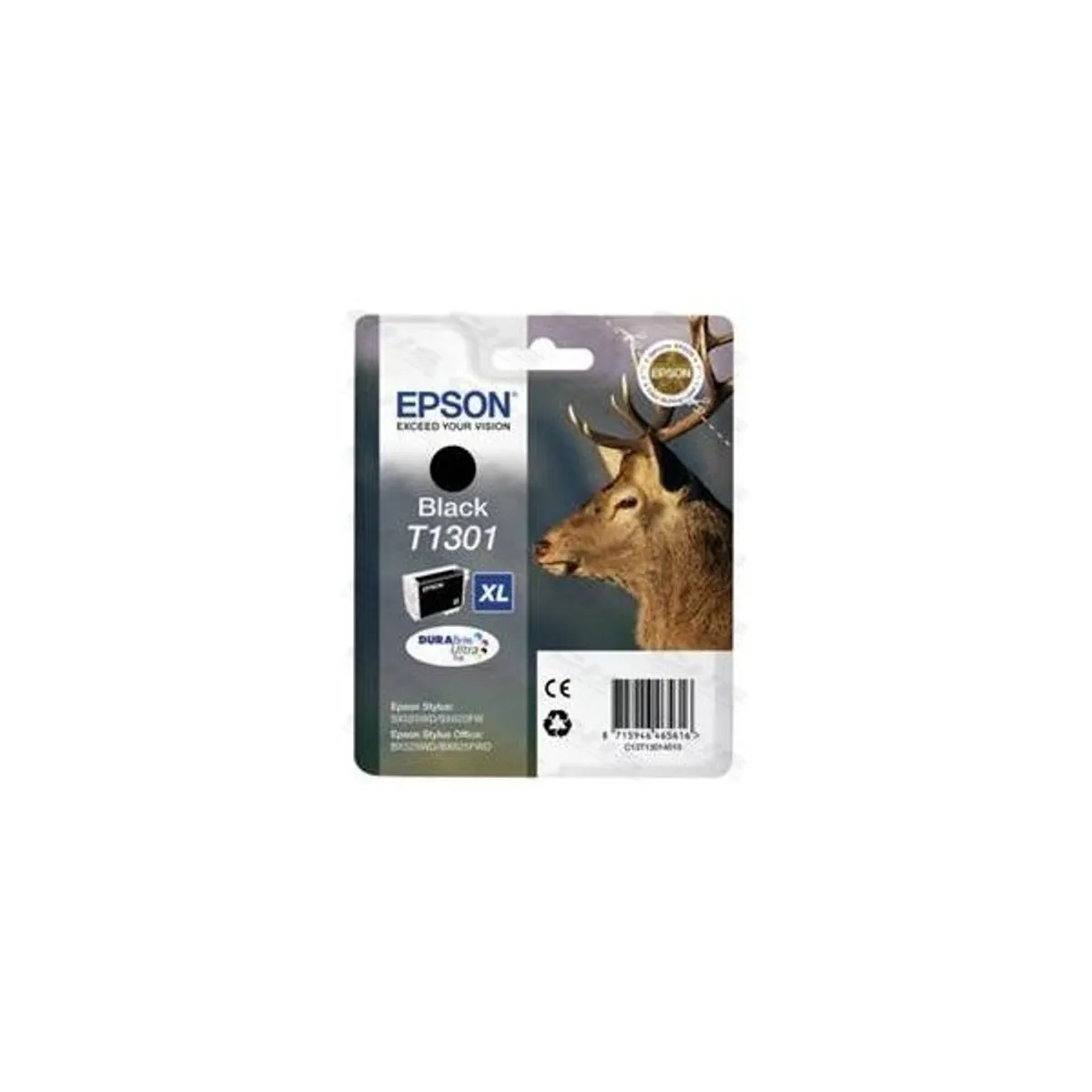 EPSON C13T13014012 T1301 fekete tintapatron 25,4 ml DURABrite Ultra #1