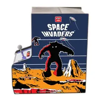 MY ARCADE DGUNL-3279 Space Invaders Micro Player 6.75" kijelző micro USB vagy 4x AA tápellátás 3,5 mm fejhallgató-csatlakozó hangerő-szabályzó #9