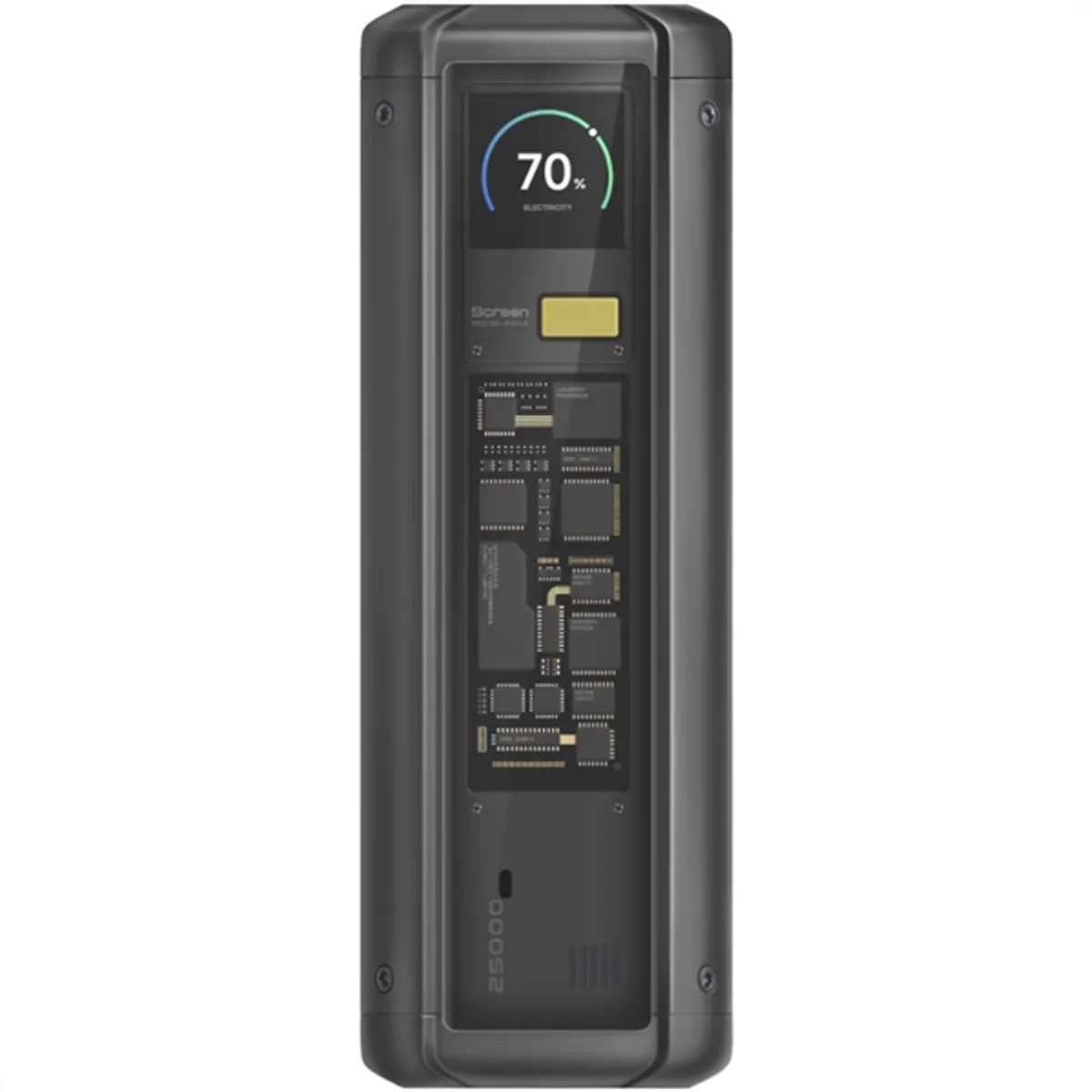 XIAOMI BHR9970GL HyperCharge 212W 25000mAh 2x USB-C 1x USB-A PD3.1 fekete #1
