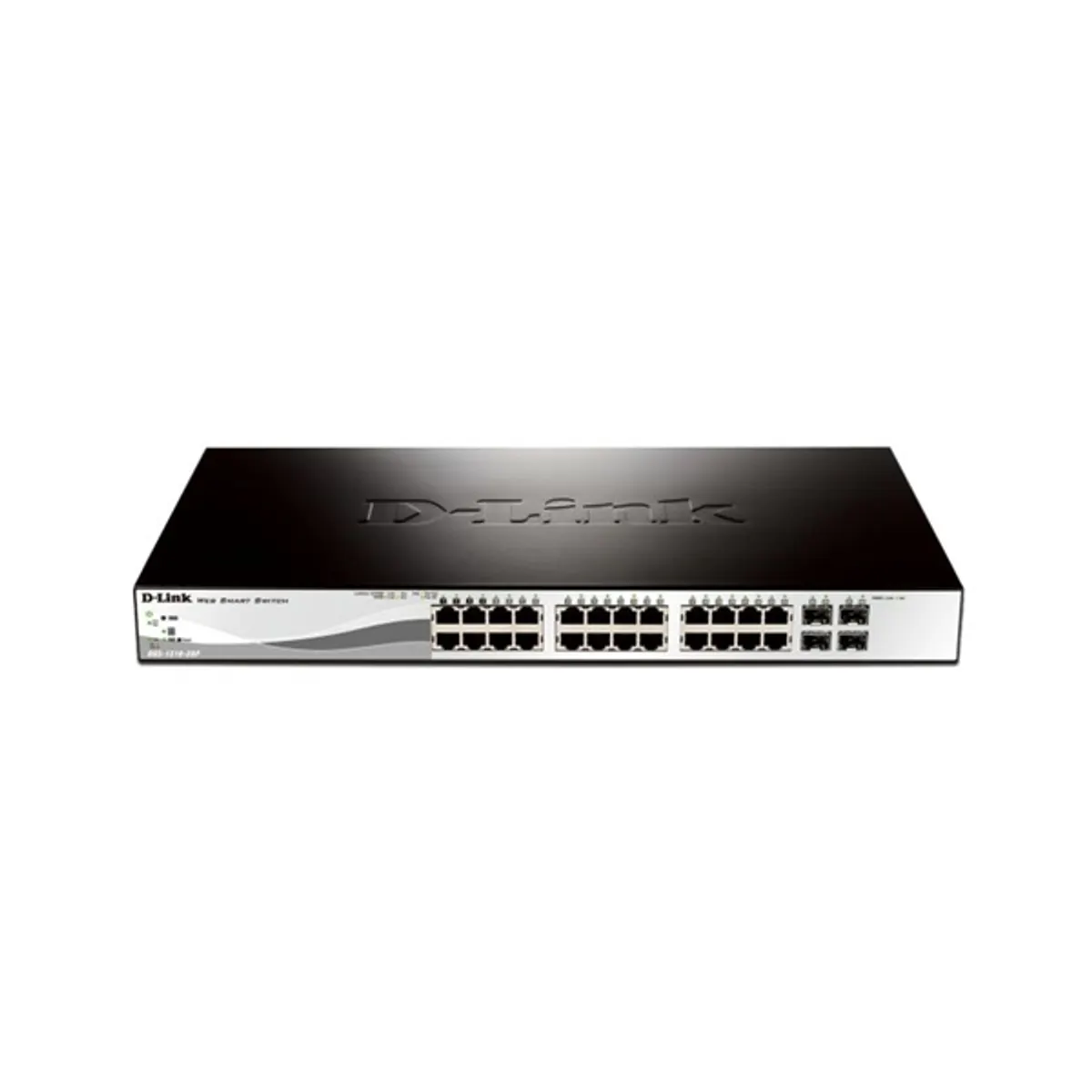 DLINK DGS-1210-28P/E DGS-1210-28P/E 28-portos PoE gigabites switch 4x SFP rack-be szerelhető Layer 2 #1