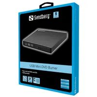 Sandberg 133-66 USB mini DVD író USB 2.0 fekete #2