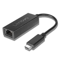 LENOVO-COM 4X90S91831 USB-C RJ45 ethernet átalakító Fekete