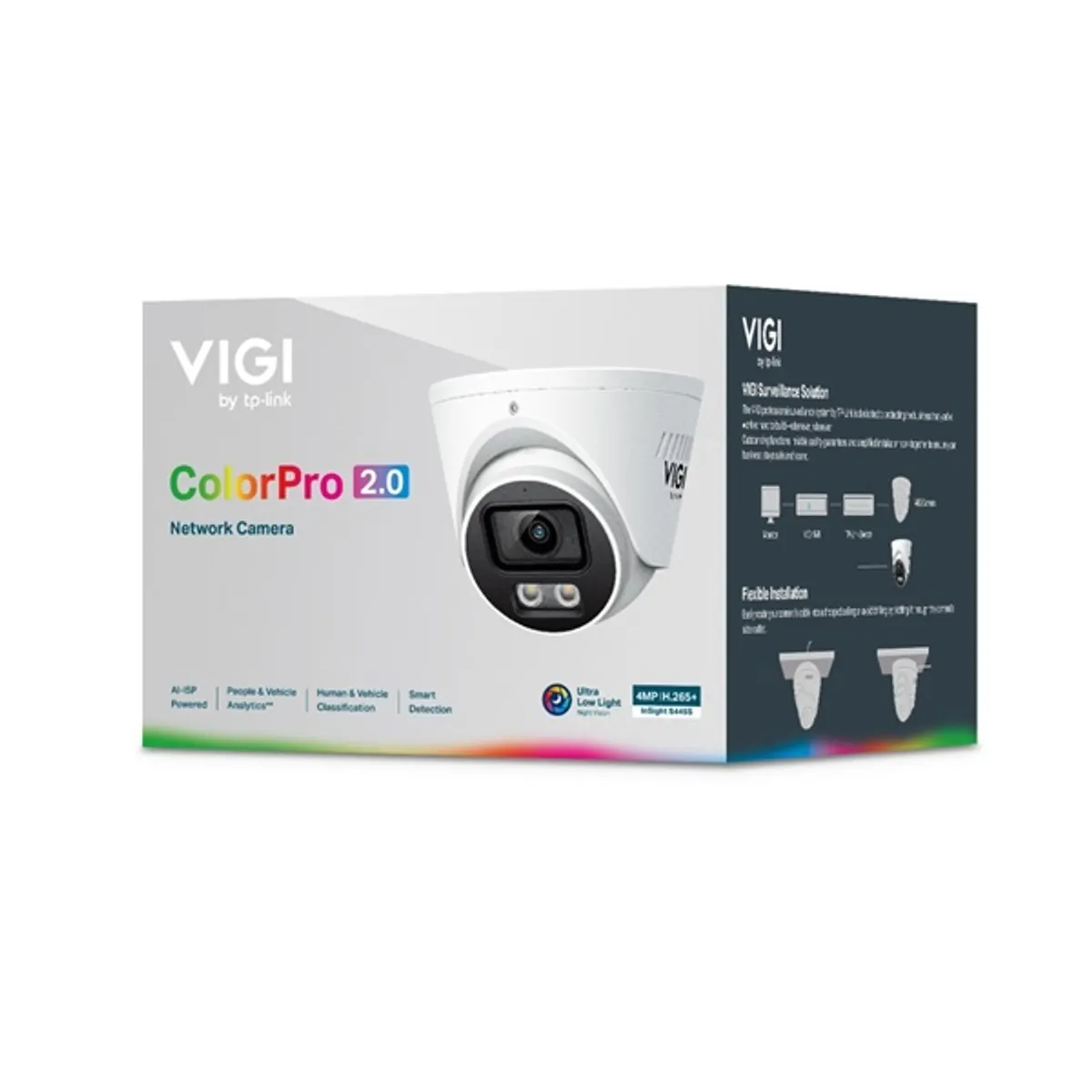 TP-LINK INSIGHT S445S(2.8MM) InSight S445S 4MP ColorPro 2.0 IP67 PoE turret #3