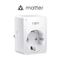 TP-LINK TAPO P110M Tapo P110M Beltéri 2990 W 16 A 2,4 GHz Wi-Fi Bluetooth energiafigyelés Kompatibilis Alexa Google Home Apple Siri Matter #2