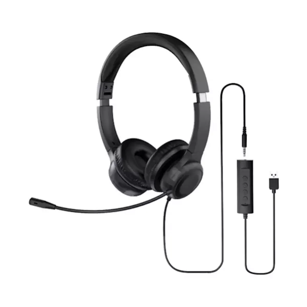 ACER COM GP.HDS11.02D fejhallgató 3,5 mm vezetékes mikrofon igen stereo fekete #2