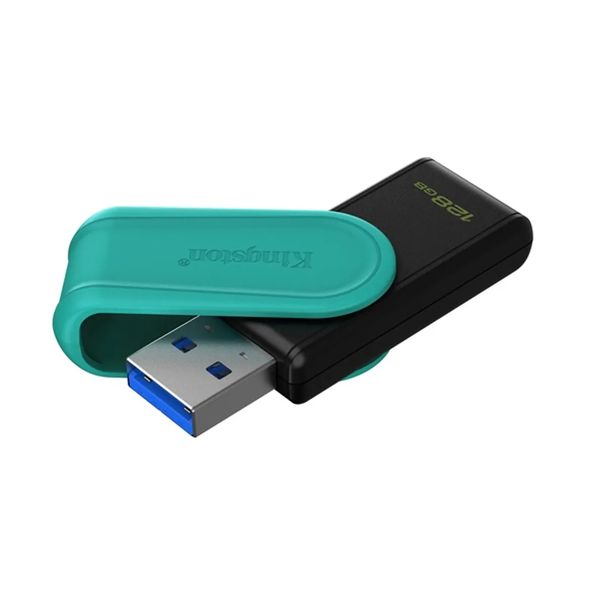 Kingston DTXS/128GB DataTraveler Exodia S USB-A 3.2 Gen 1 fekete-türkiz #1