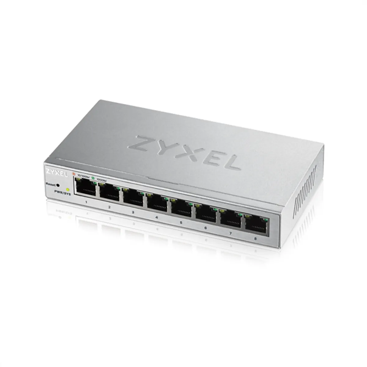 ZYXEL GS1200-8-EU0101F GS1200-8 8-portos gigabites webmenedzselt switch #1