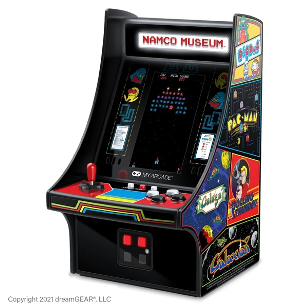 MY ARCADE DGUNL-3226 Namco Museum 20in1 mini lejátszó 10" kijelző #7