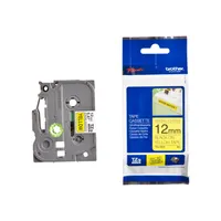 Brother TZES631 TZe-S631 laminált szalag 12 mm x 8 m sárga alapon fekete #2