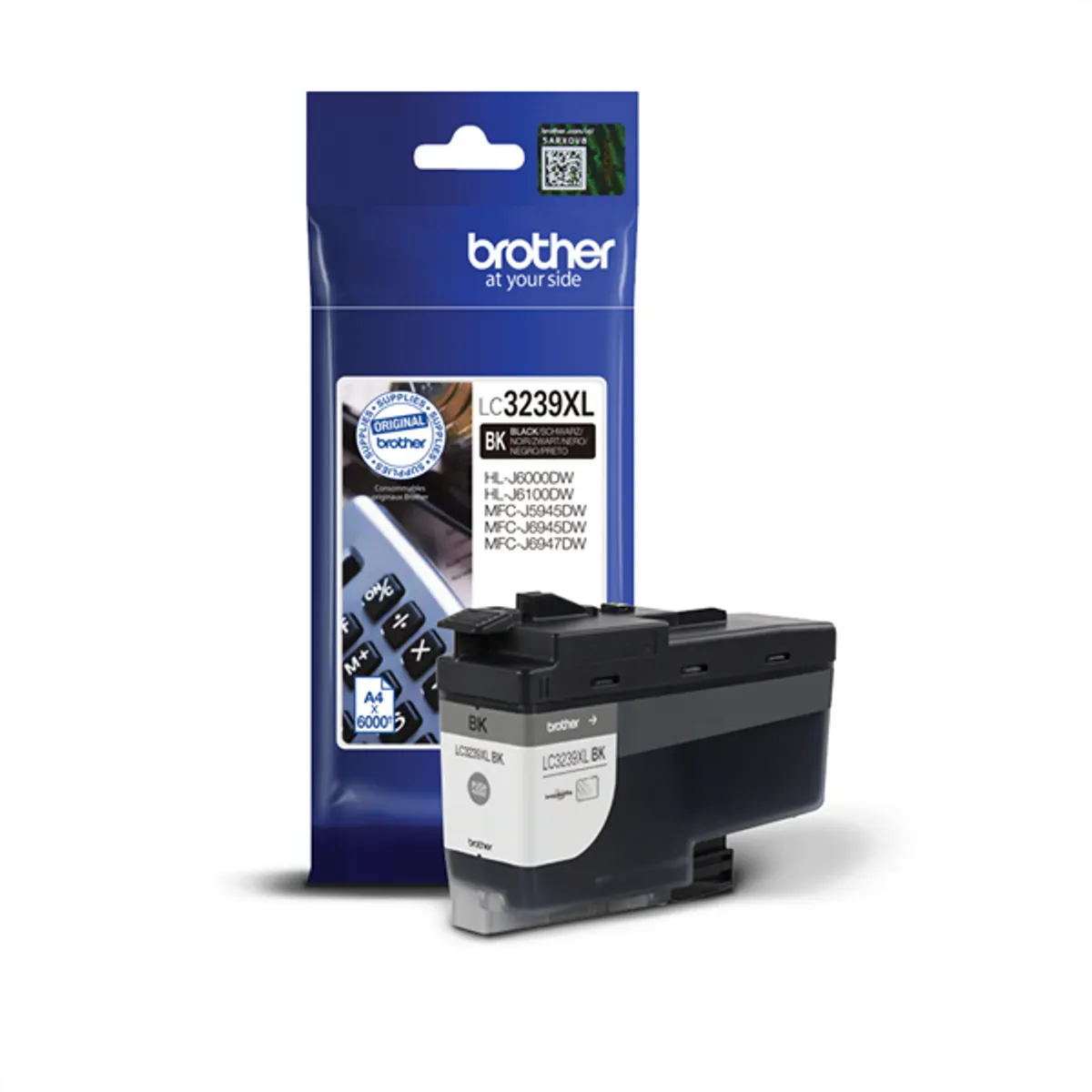 Brother LC3239XLBK tintapatron fekete XL 6000 oldal #2