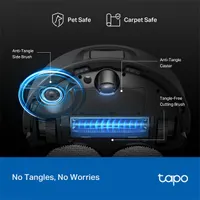 TP-LINK TAPO RV50 PRO OMNI RV50 Pro Omni robotporszívó és mop Kivitel vezeték nélküli Portárolás porzsákos #4