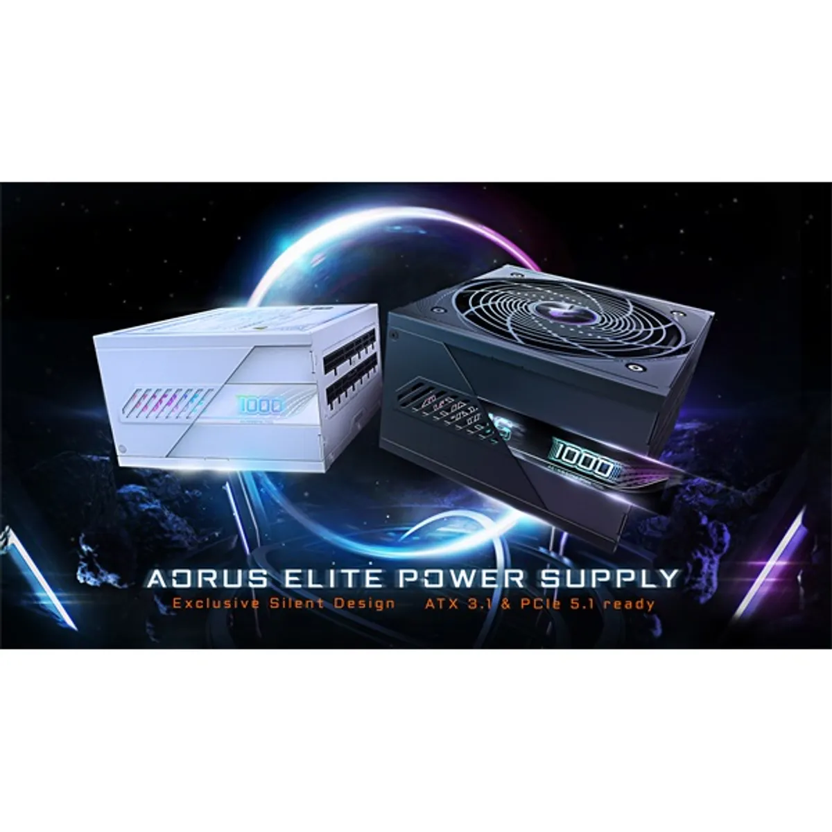 GIGABYTE GP-AE1000PM PG5 AORUS Elite moduláris 1000W 80 PLUS Platinum PCIe 5.0 #1