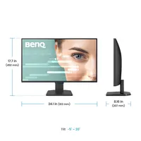BenQ 9H.LNPLB.QBE monitor 27" IPS 1080p 16:9 144 Hz HDMI DisplayPort USB-C VESA 100x100 300 lumen 5 ms beépített hangszóró #4